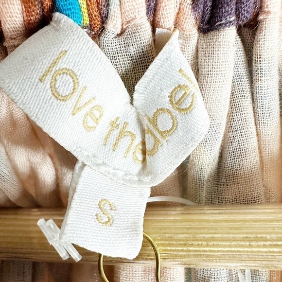 Anthropologie Love The Label Boho Printed Maxi Dress Size Small - Picture 8 of 10